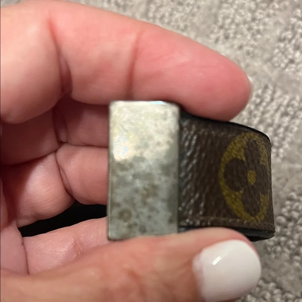 Louis Vuitton Elephant Cuff Bracelet - Silver & Brown - Picture 10 of 10